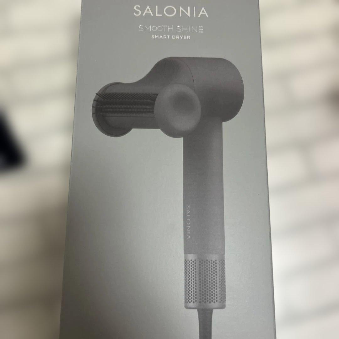 ★新品★ SALONIAサロニアスムースシャインドライヤー