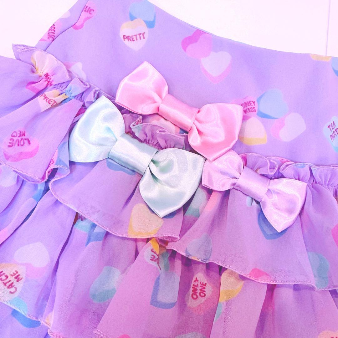 Angelic Pretty★【新品】Sugar Heartsスカート