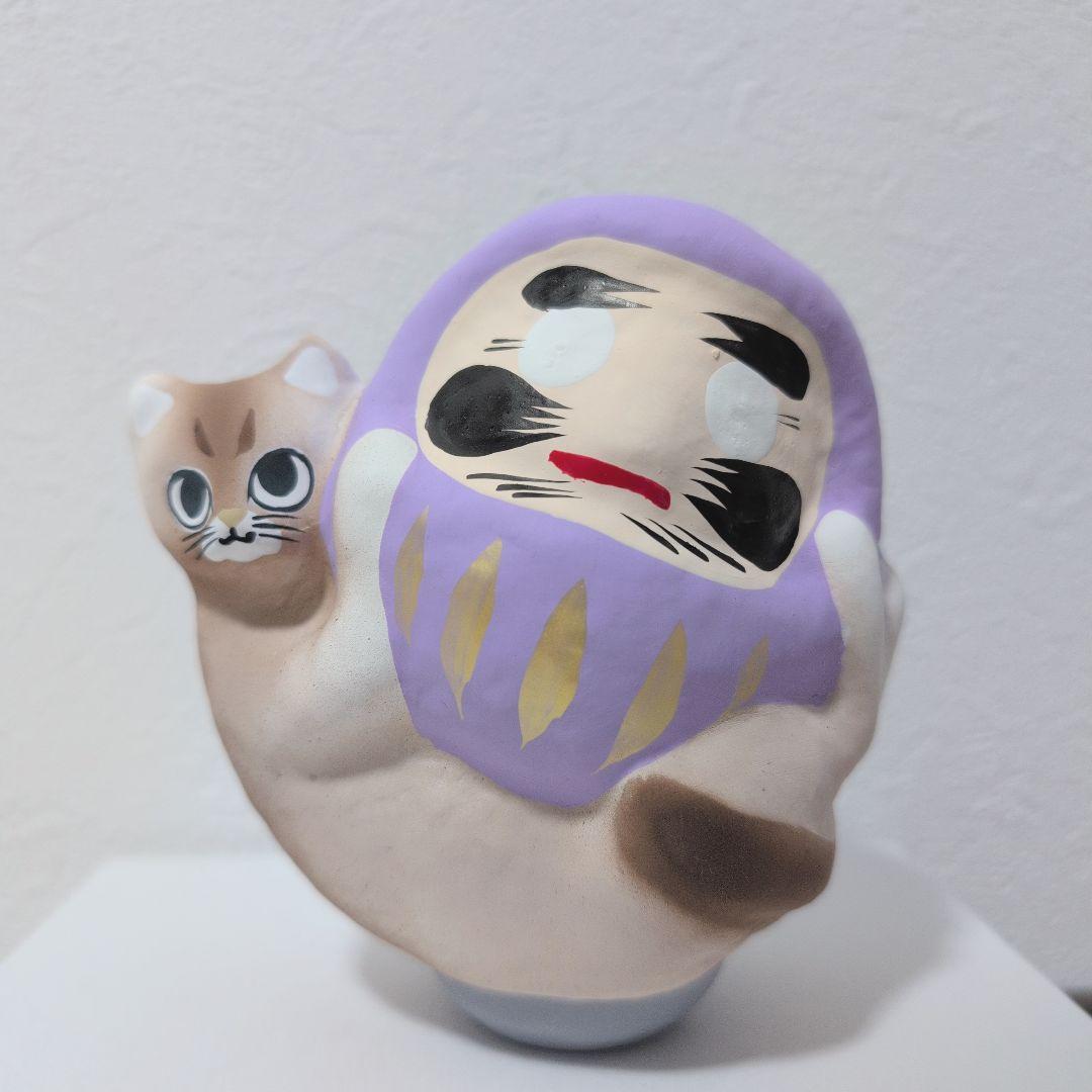 【即購入OK】かしゆか商店　だるまの幸喜 高崎だるまとリヨン 藤色