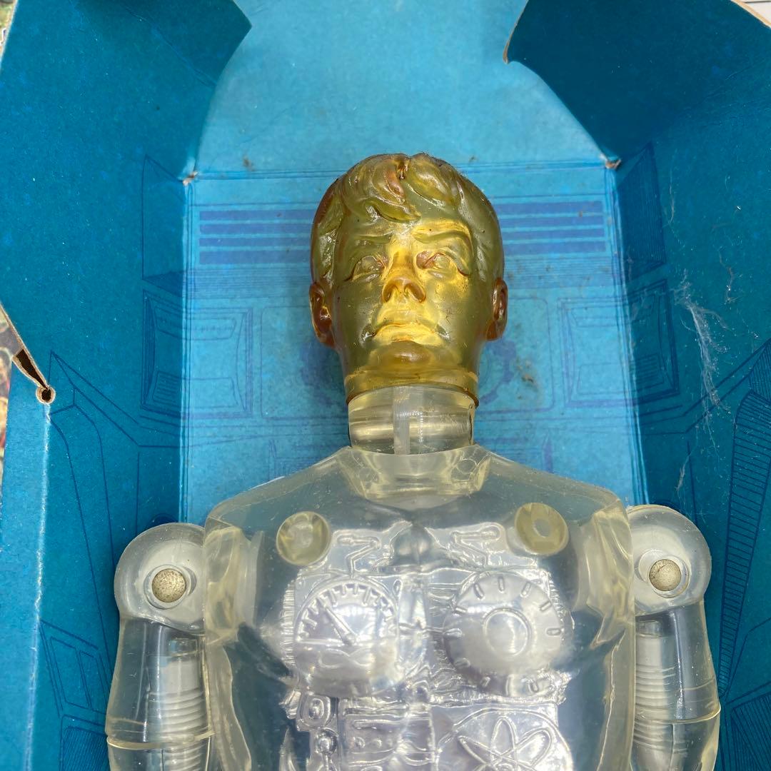 旧タカラ 当時物　変身サイボーグ1号　シルバー　取説付き