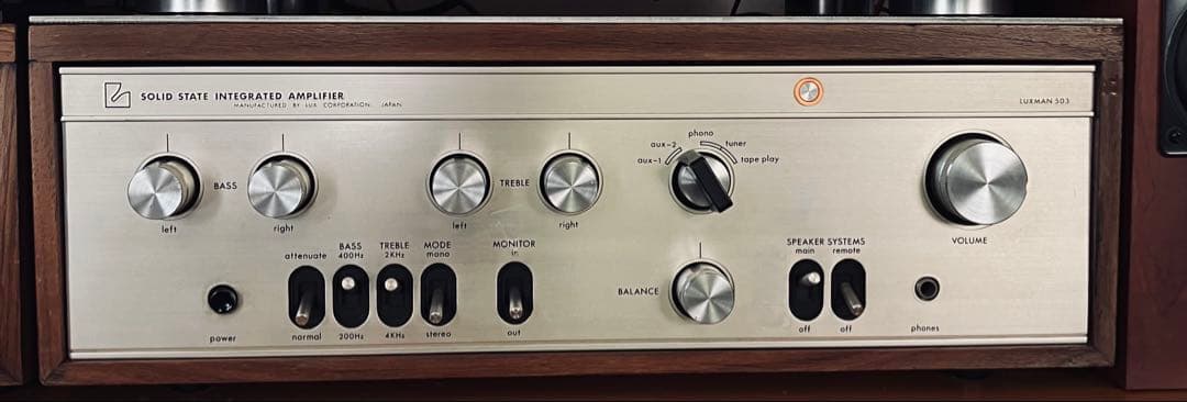 アンプ LUXMAN 503AMP