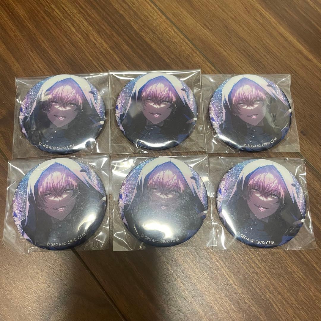 プロセカ グリ缶 グリッター缶バッジ 5B 5b 東雲彰人 6点セット 黒百合