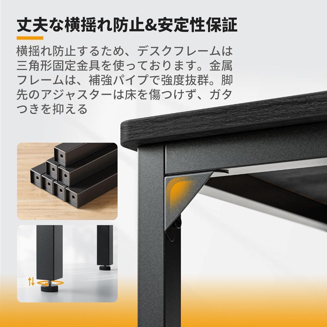 (isさん専用ページ)デスク 勉強机 収納袋付き 組み立て簡単 ２つセット