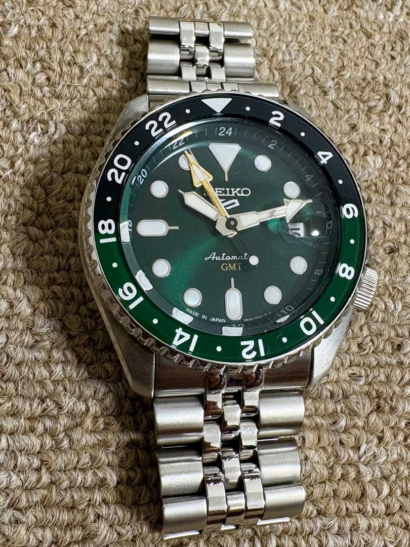 セイコー5 スポーツ SEIKO 5 SPORTS GMT SBSC019