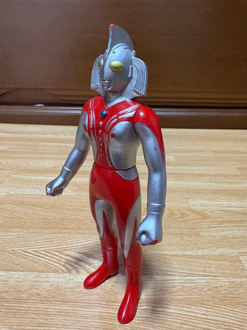 昭和レトロ37年前昭和63年バンダイ日本製ウルトラの母ソフビ フィギュア円谷プロ