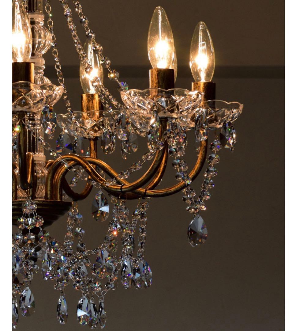 Build　ビルド 9灯シャンデリアGD