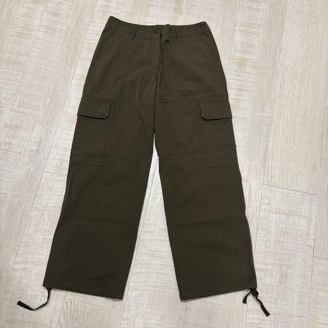 パンツ ok.soon low rise cargo pants size2