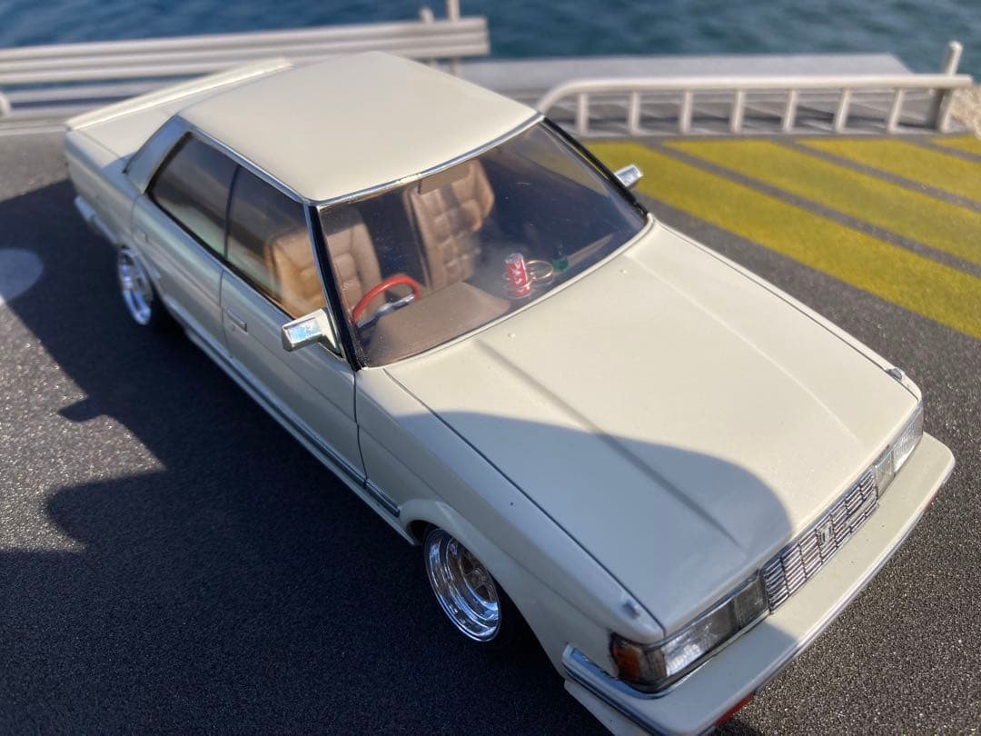 1/24 トヨタ マークII GX71 完成品 たまごパール