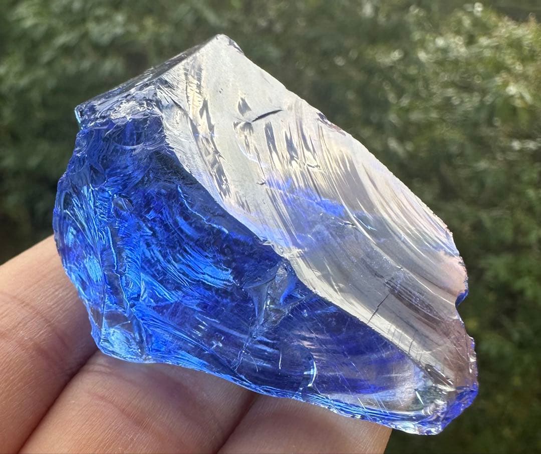 貴重シエラネバダ山脈アンダラクリスタル原石　ブルー　レムリアヒーリング瞑想　覚醒