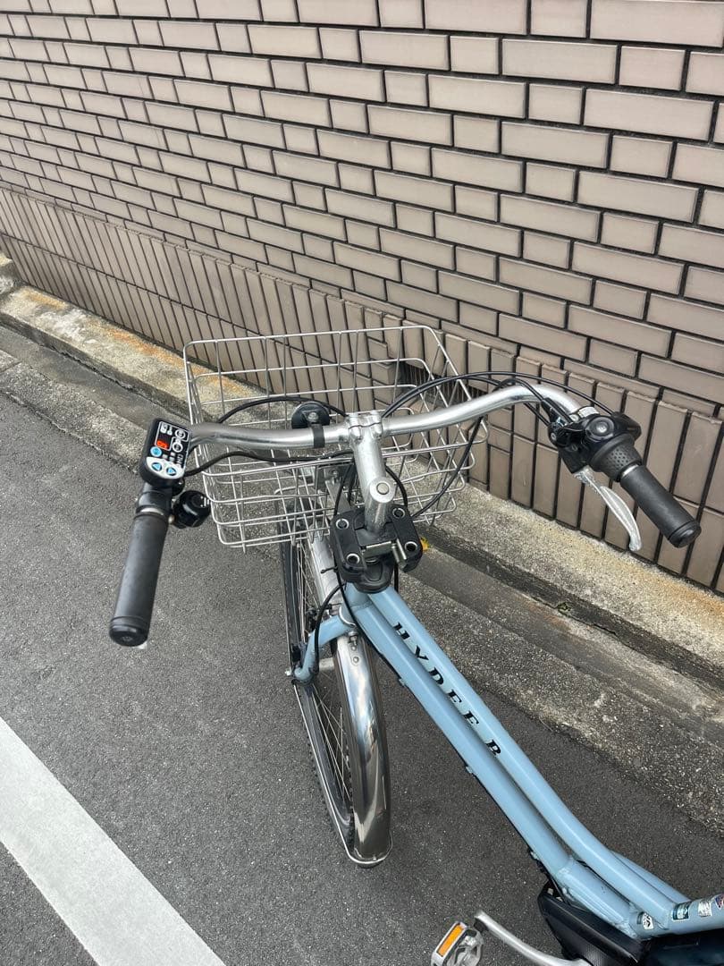 HYDEE 電動アシスト自転車 チャイルドシート付き