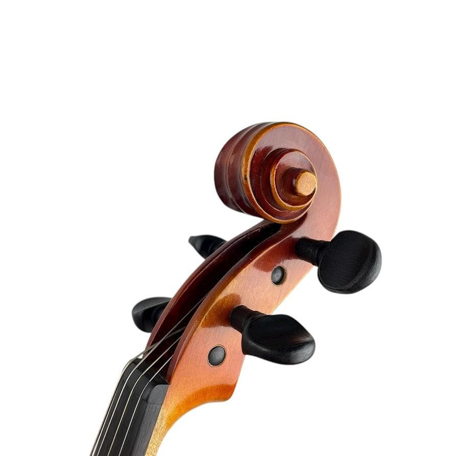 黄金期●鈴木バイオリン No.300● 1/8 1988年製 一枚板 極艶杢