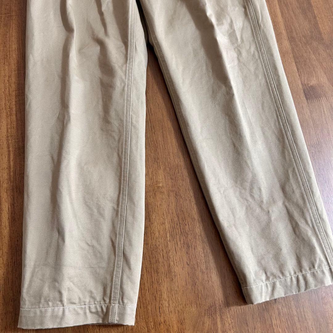コモリ　COMOLI チノパン　ベルテッドパンツ　0サイズ