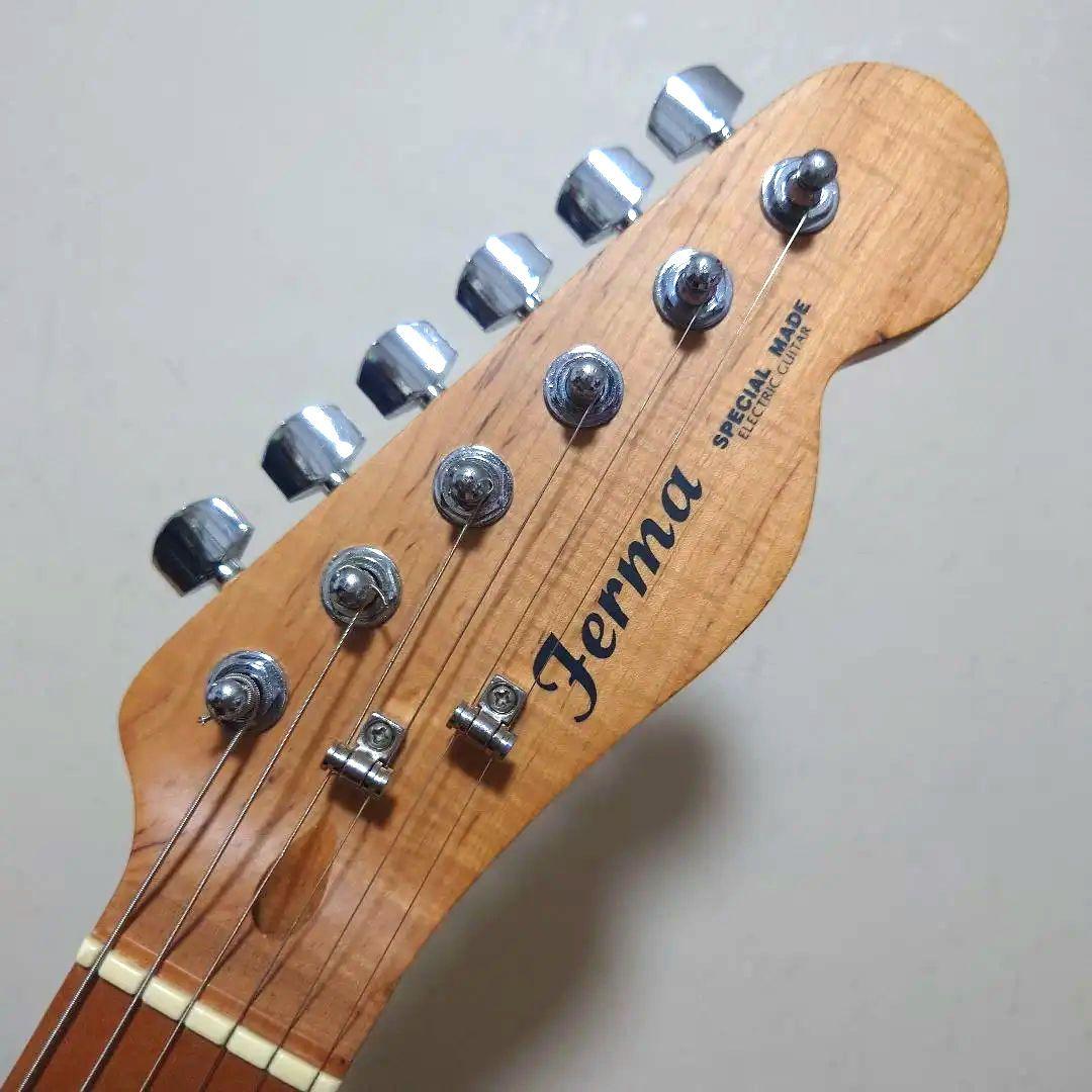 Jerma エレキギター ブラック‼️テレキャスター‼️動作確認済み‼️