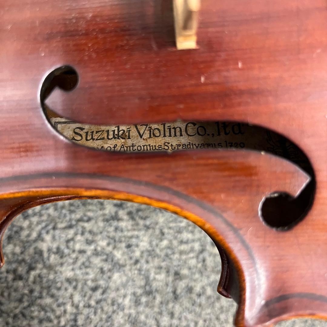 SUZUKI VIOLIN 鈴木バイオリン No.8 ハードケース付 1954年