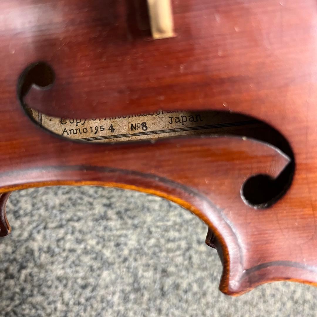 SUZUKI VIOLIN 鈴木バイオリン No.8 ハードケース付 1954年