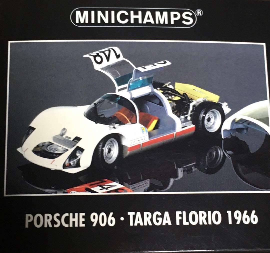 ミニカー MINICHAMPS Porsche 906 Targa Florio 1966
