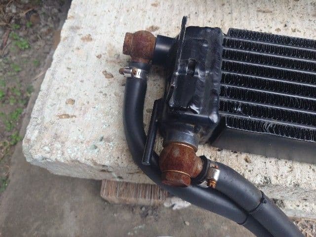 旧車必見オイルクーラー