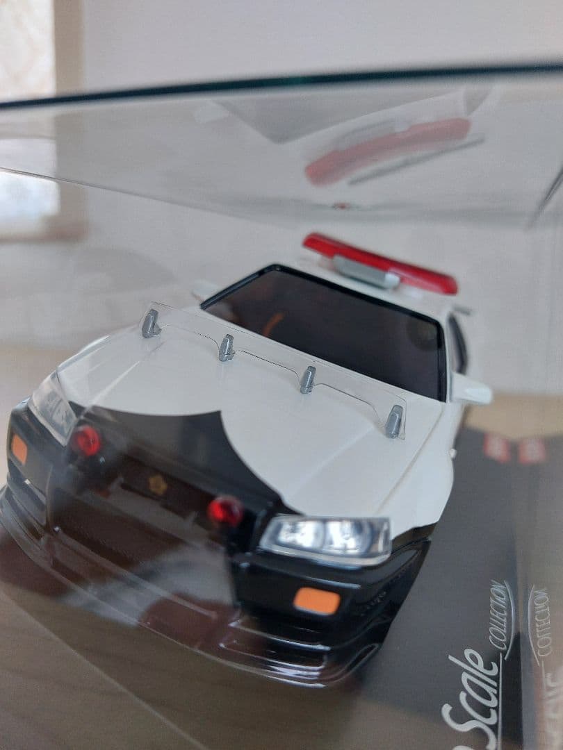 京商　オートスケールコレクション　警視庁パトカーR34　GT