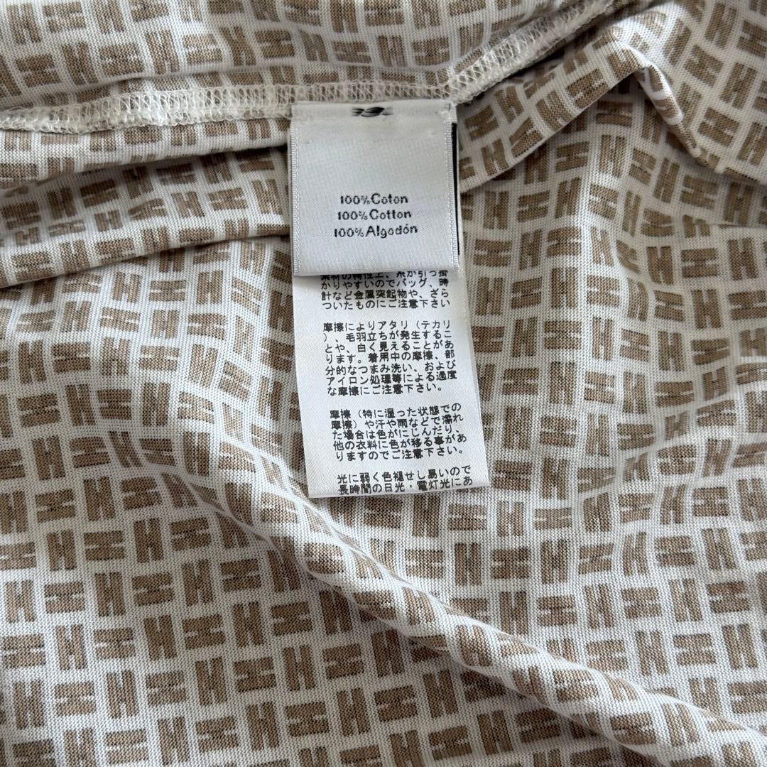ソ*ム様 【美品】HERMÈS エルメス メンズ Tシャツ Lサイズ 総柄