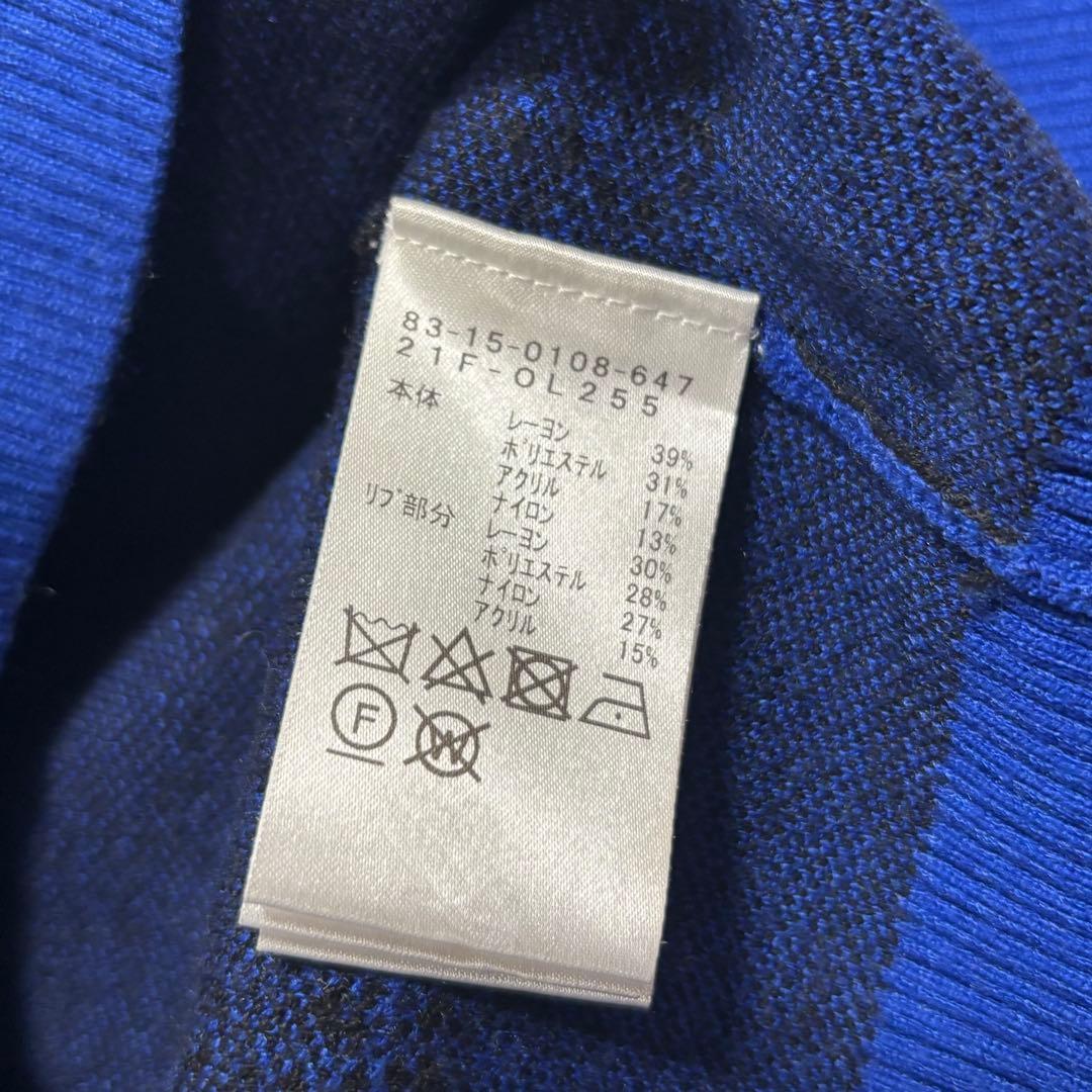 BEAMS GOLF ストリートアート ニット セーター 冬ゴルフ 黒