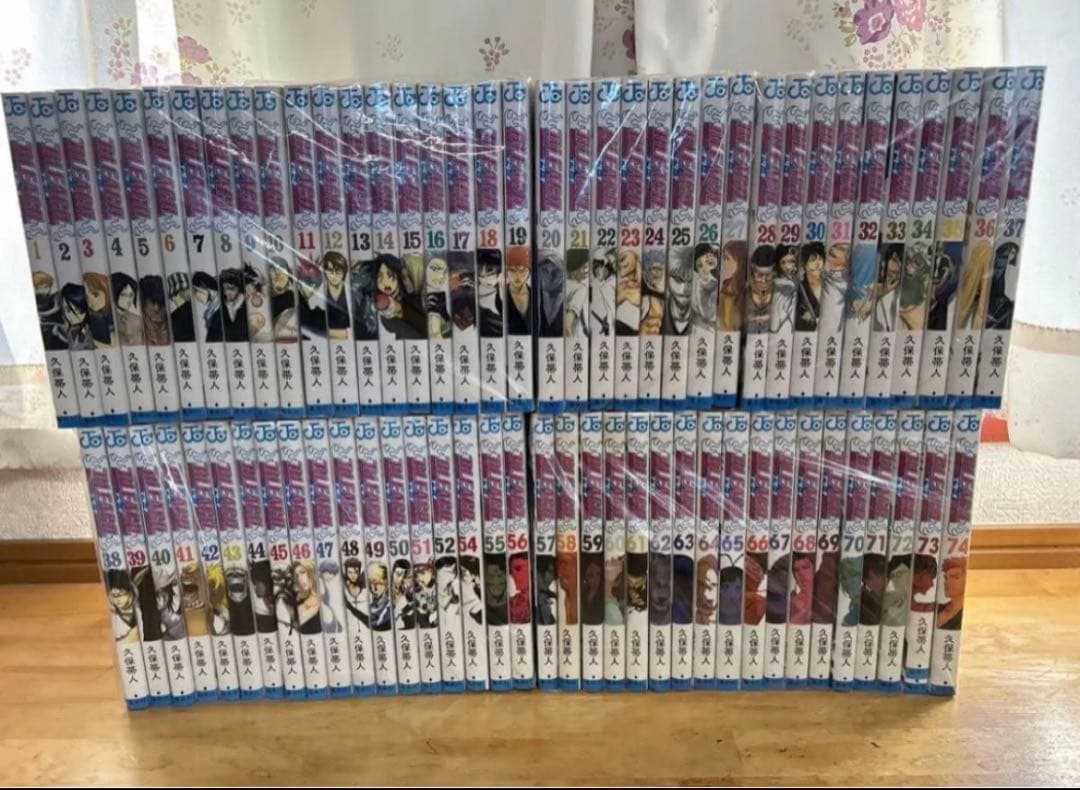 BLEACH 全巻セット　1〜74巻＋獄頤鳴鳴篇つき