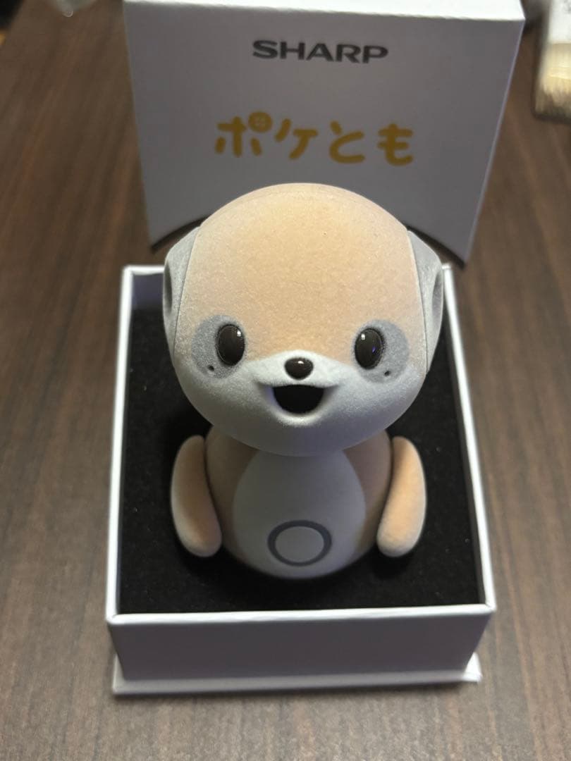 SHARP ポケとも ベージュ