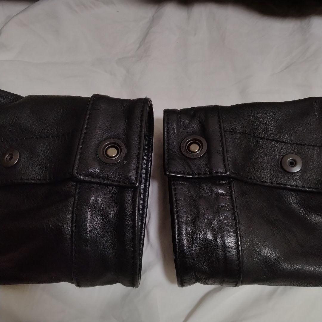 【ビックサイズ XL 本革】ニコルクラブ レザー ライダースジャケット シングル