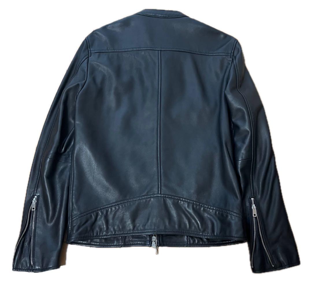 美品　ユナイテッドトウキョウ　ライダースジャケット　シングル　ラムレザー　2