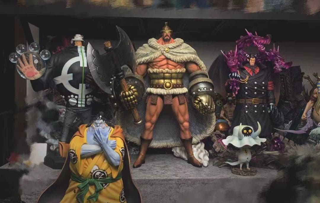 ワンピース ハイルディン ガレージキット ガレキ スタチュー①