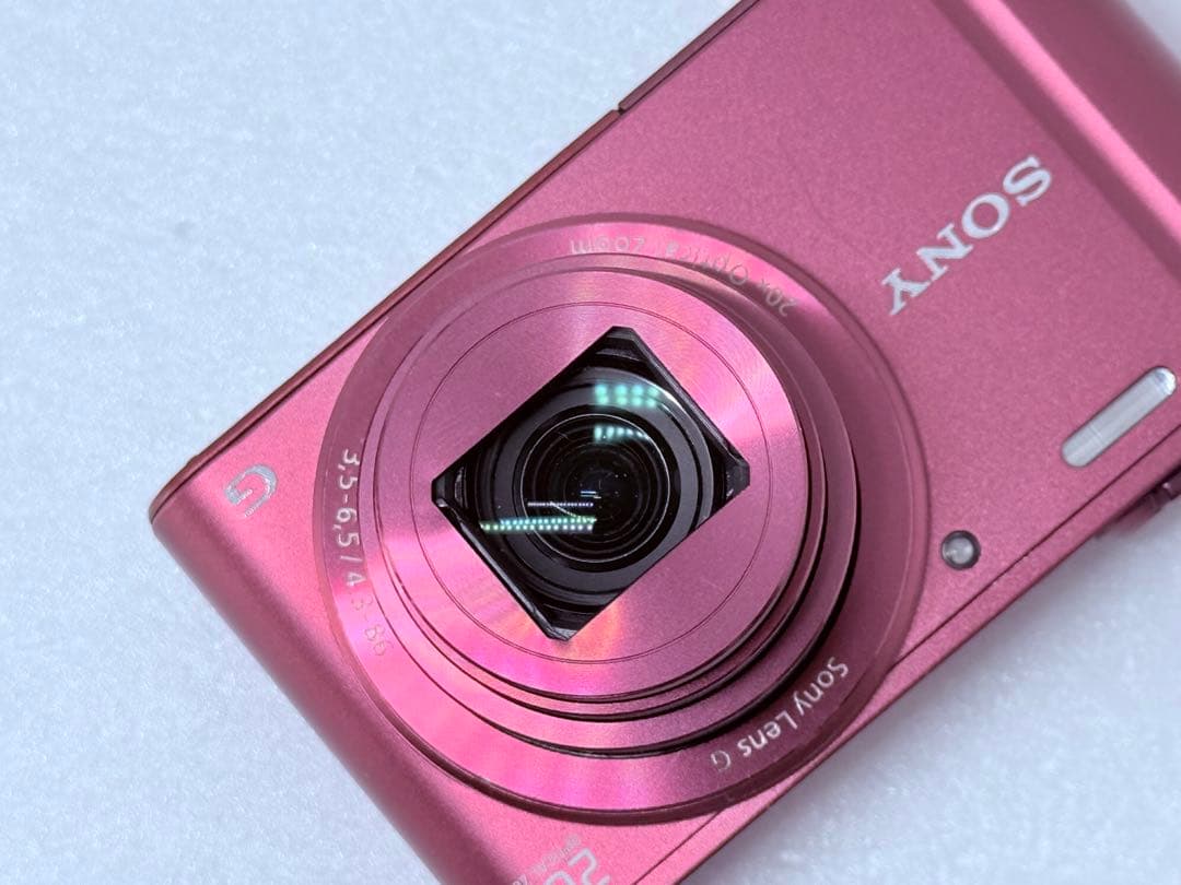 SONY DSC-WX300 レッド 動作確認済 綺麗 エモい撮影 コンデジ