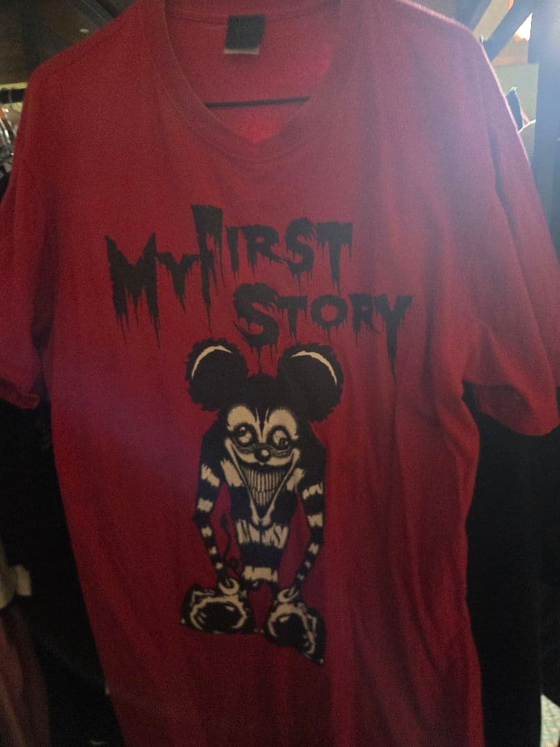 MY FIRST STORY Tシャツ Lサイズ 赤 XLサイズ 青 2枚セット