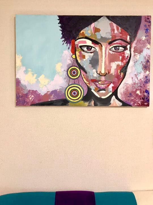 油絵(91.0 >< 60.6)