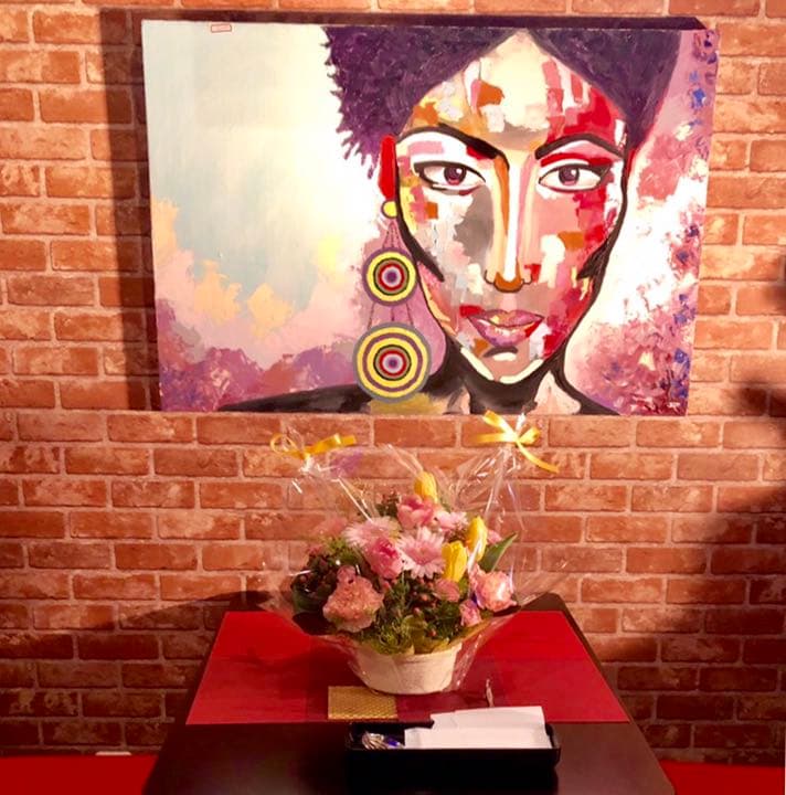 油絵(91.0 >< 60.6)