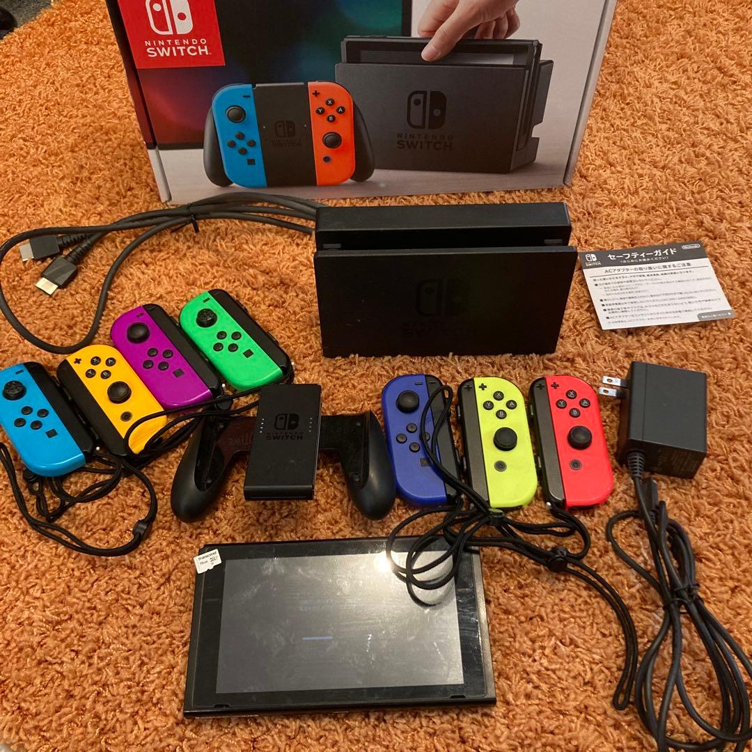 Nintendo Switch 本体 多色 Joy-Con付き