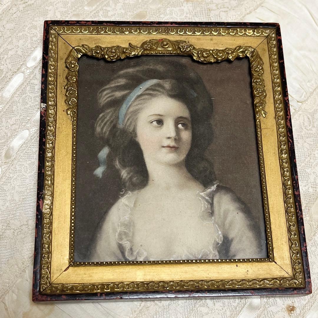 フランスアンティーク額装