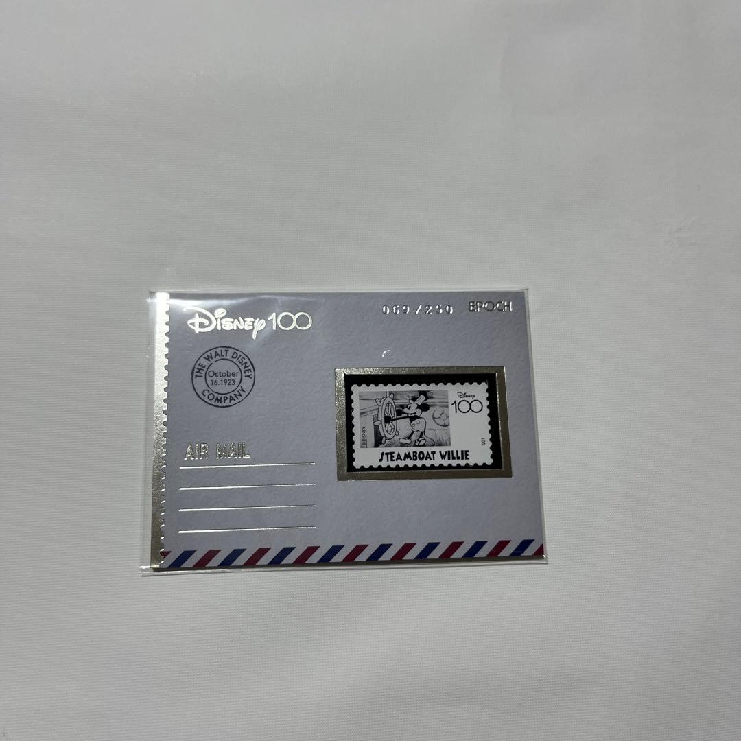 エポック　Disney100 蒸気船ウィリー　スタンプカード　250枚限定