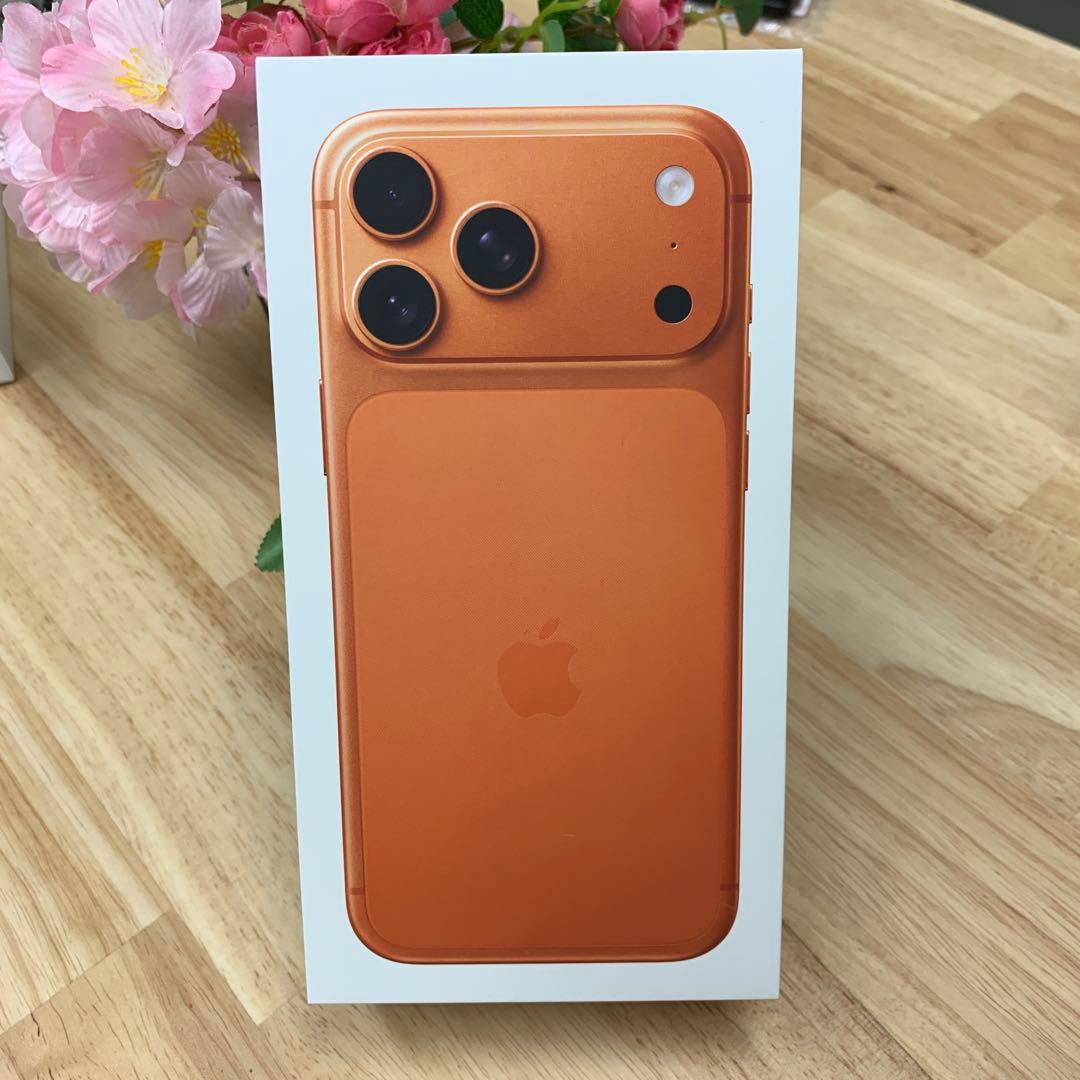 新品未開封iPhone17 ProMax 1TB オレンジ 国内版 SIMフリー