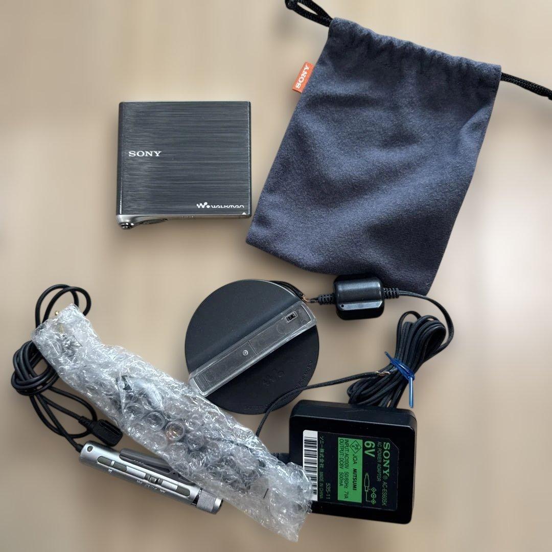 【ジャンク】 SONY MZ-E10 Walkman MDウォークマン 付属品