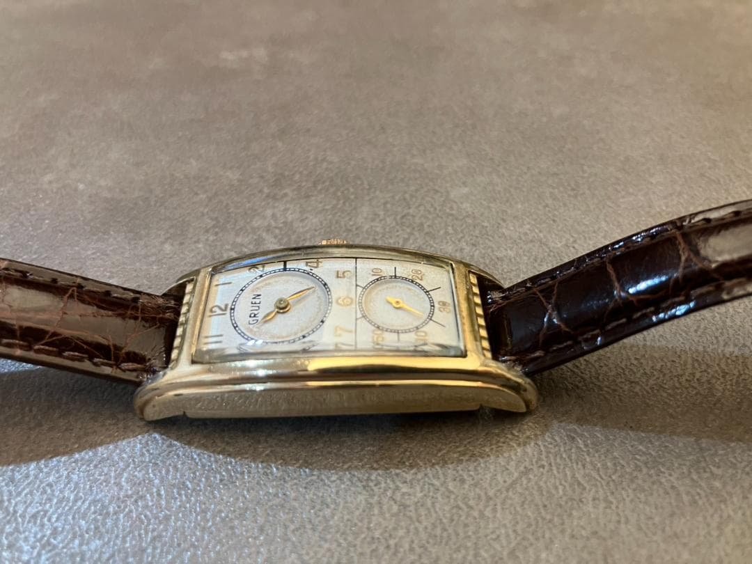 ⭐本日限定⭐️ グリュエン ドクターズウォッチ 30年代 カーベックス