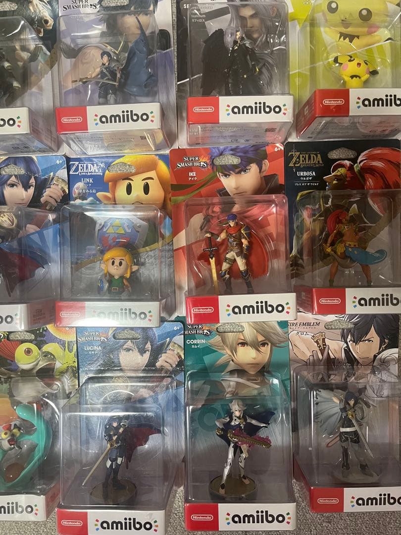 未開封　amiibo ファイヤーエムブレム ゼルダ　スプラトゥーン　23個セット
