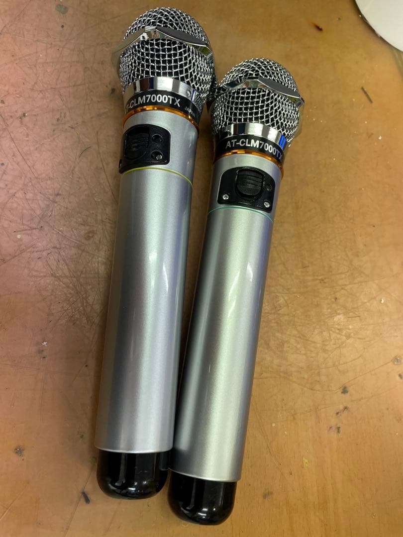オーディオテクニカ製赤外線ワイヤレスマイク　AT-CLM7000TX2本