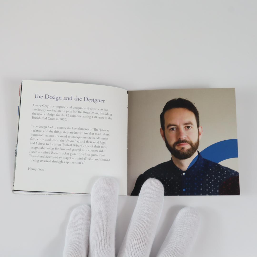 2021年 The Who ザ・フー 1オンス 2ポンド プルーフ 銀貨