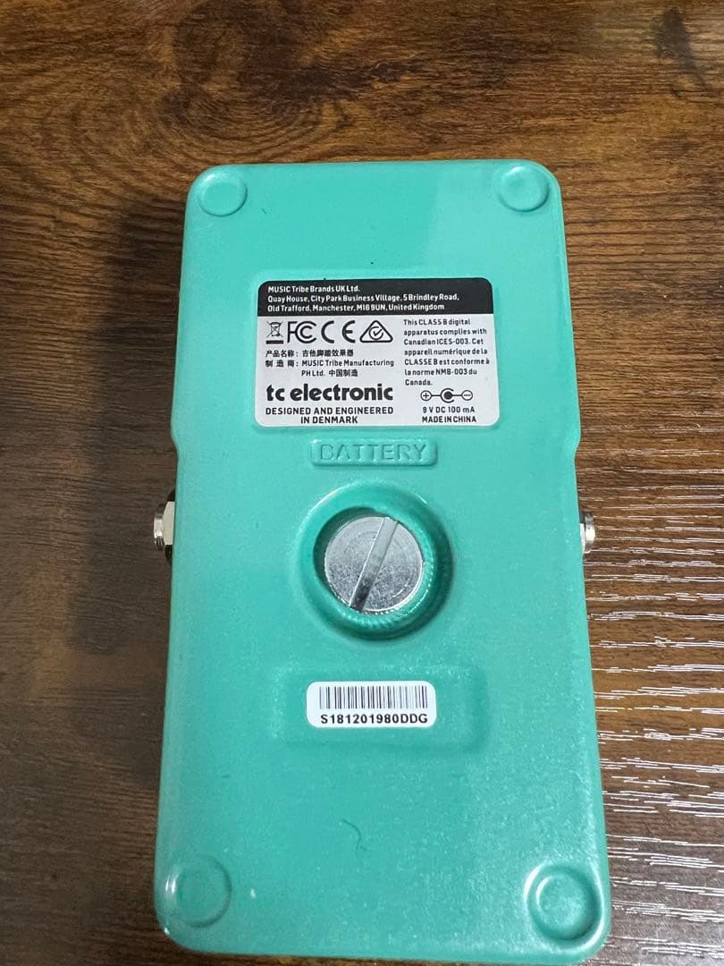 [美品]　tc electronic HYPERGRAVITY コンプレッサー