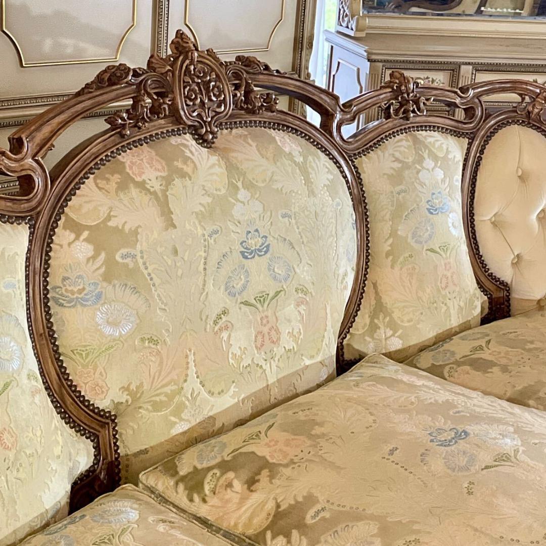 n3135r116 イタリア モビリセディア ネオクラシック 3人掛けソファ