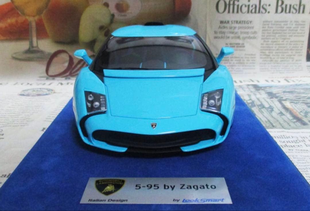 ミニカー LOOKSMART Lamborghini 5-95 Coupe Zagato