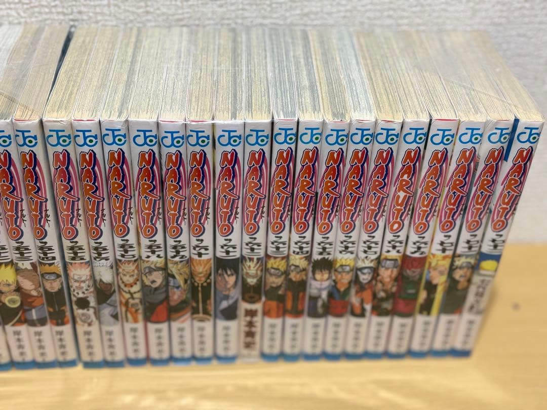 【R466p】《ヤケシミ等有り》NARUTO-ナルト- 全72巻完結全巻セット