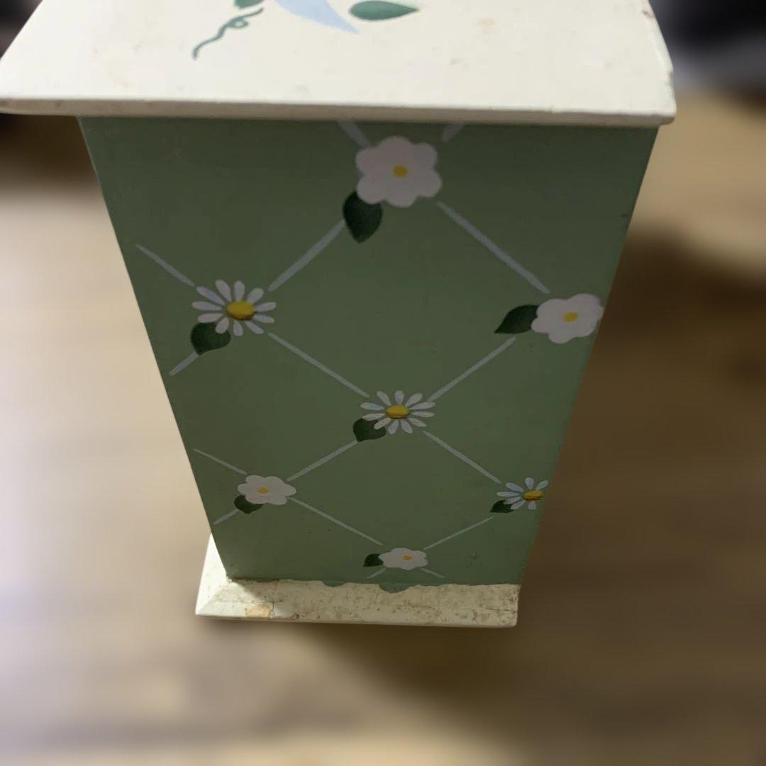 アンティークレトロ★マーガレット☆ペイントデザイン★ミニチェスト。インテリア