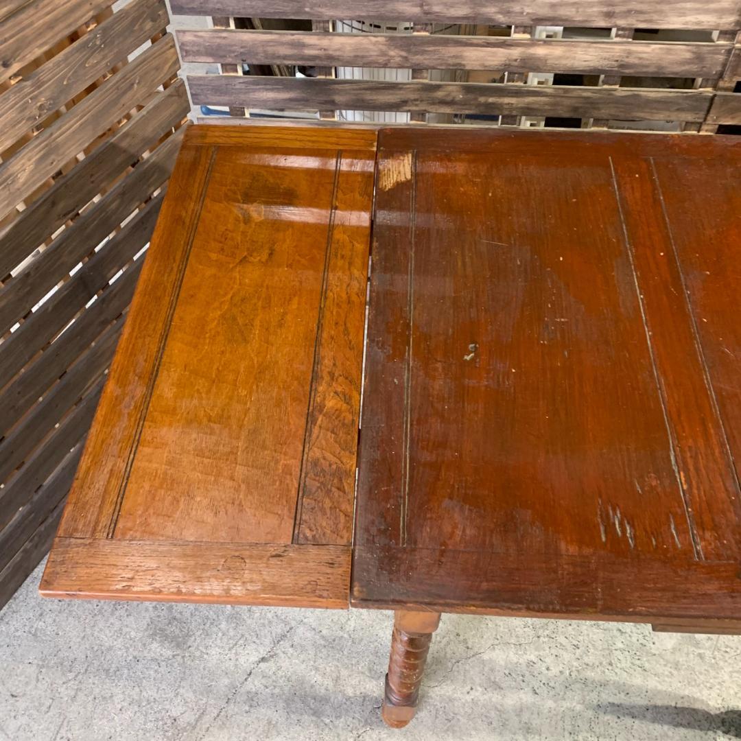 J762 ヴィンテージ 木製テーブル バタフライテーブル ツイストレッグ