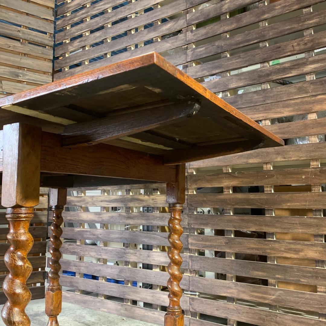 J762 ヴィンテージ 木製テーブル バタフライテーブル ツイストレッグ