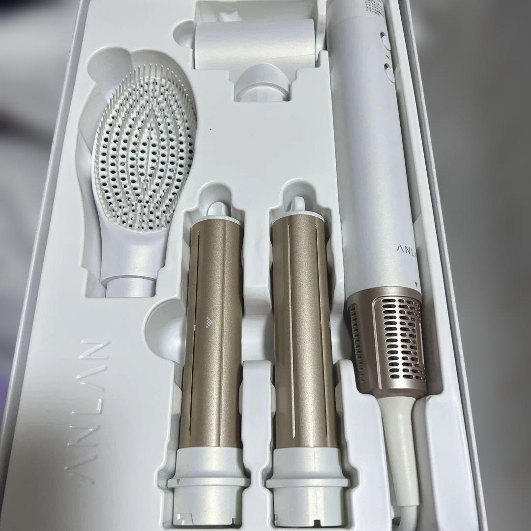 【美人百花掲載】ANLAN カール　ダブルケアドライヤー マルチドライヤー
